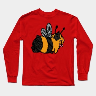 Bumble Bee Guinea Pig Long Sleeve T-Shirt